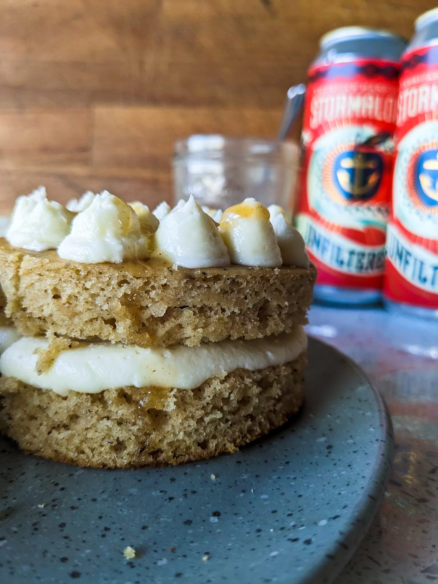 Apple Cider Cake with Cream Cheese Frosting